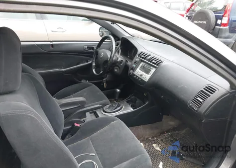 2005 Honda Civic Ex z USA, uszkodzony, nr VIN 1HGEM21975L017615